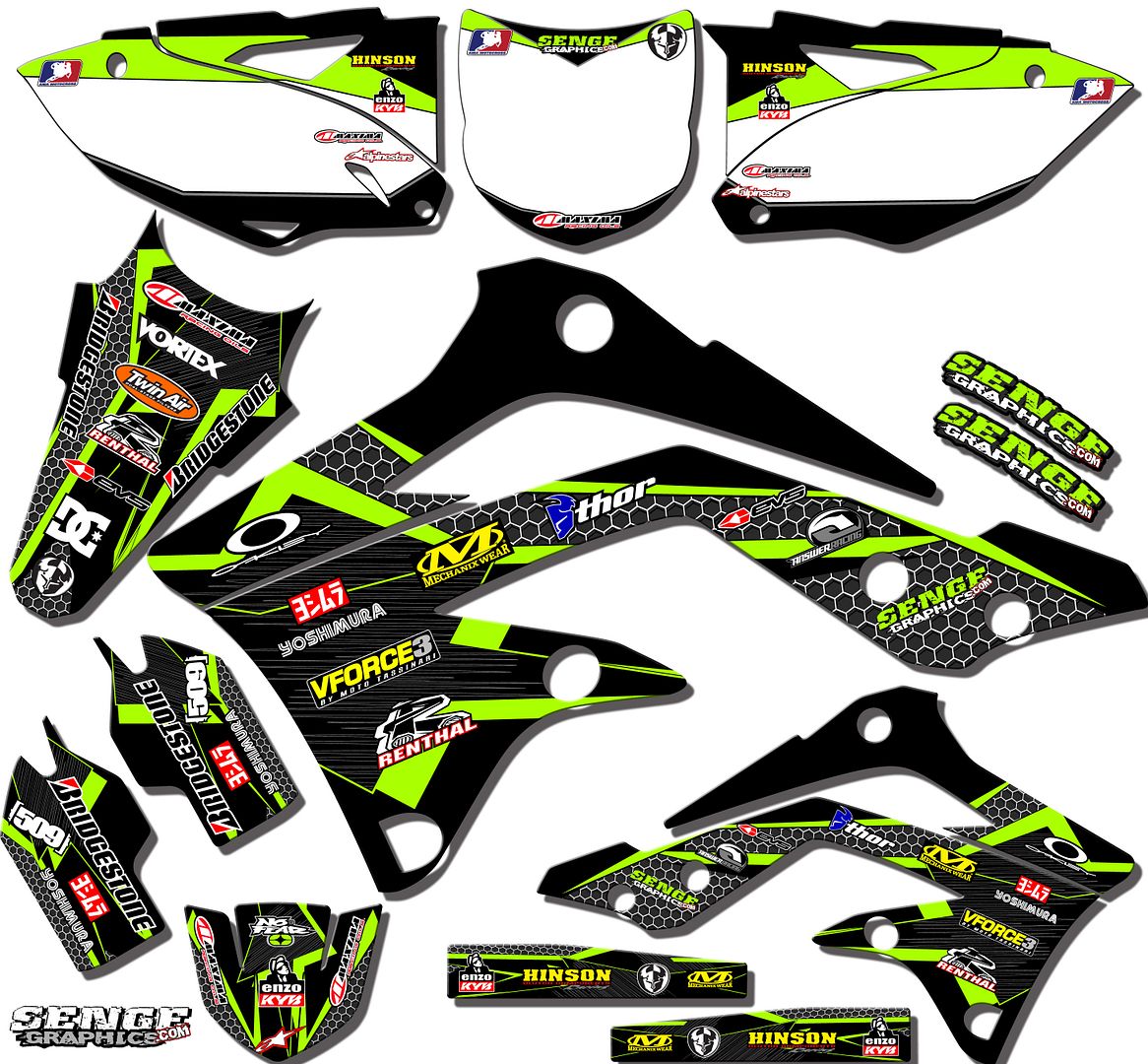 2005 Kx 125 Graphics Kit FerisGraphics